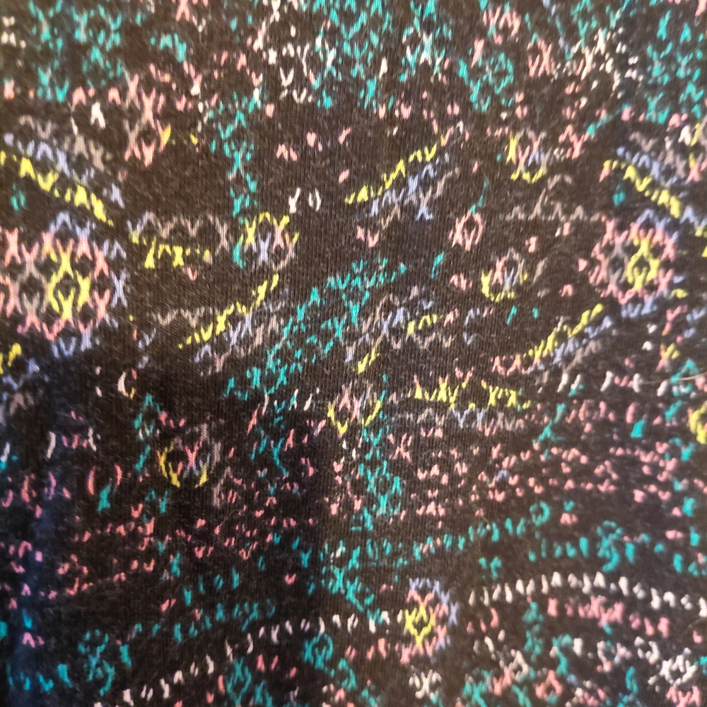 Multicolor Patterned Dress - Picture 3 of 4